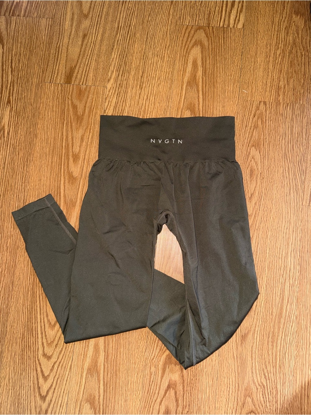 NVGTN Olive Green High-Waist Leggings